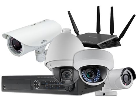 Security camera installation